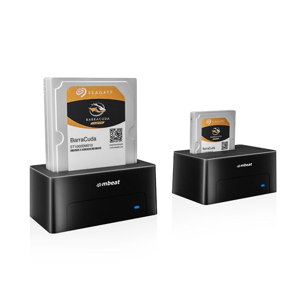 Mbeat D1 Usb 3.0 3.5" & 2.5" Sata Hdd Docking Station Black Drive Enclosures & Docks