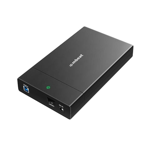 Mbeat C1 Tool Free Usb 3.0 3.5" & 2.5" Sata Hdd Enclosure Black Drive Enclosures & Docks