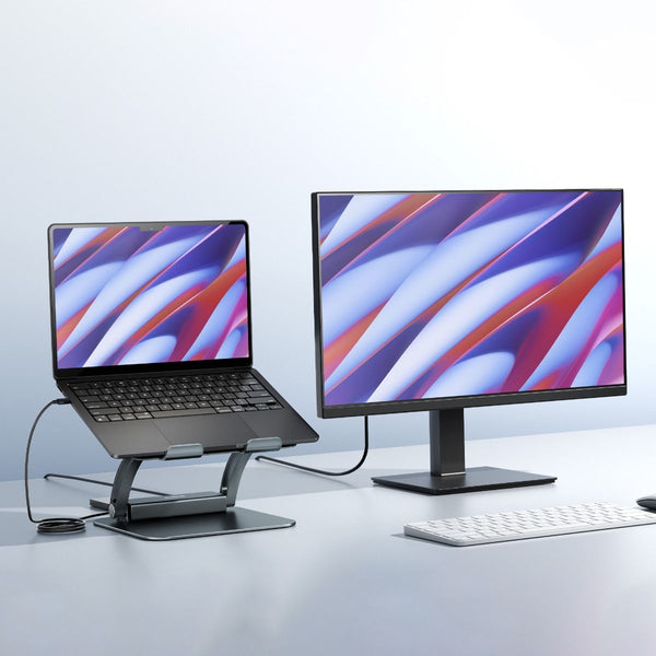 Mbeat Stage P6 Laptop Stand With Usb C Dock Stands Holders & Car Mounts