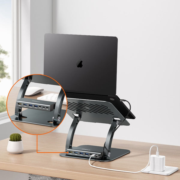 Mbeat Stage P6 Laptop Stand With Usb C Dock Stands Holders & Car Mounts