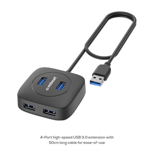 Mbeat 4 Port Usb 3.0 Hub Usb Cables Hubs & Adapters