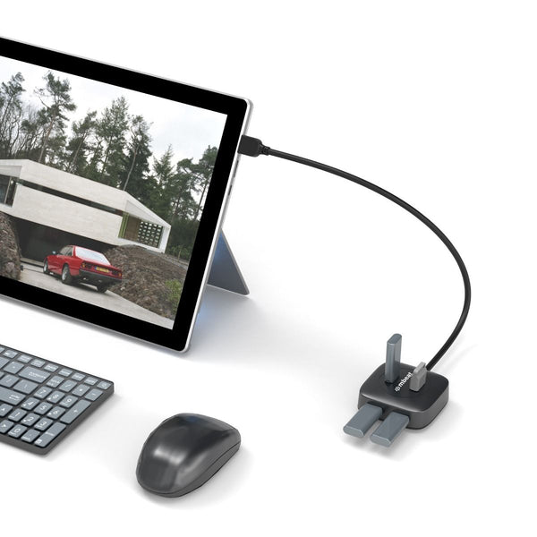 Mbeat 4 Port Usb 3.0 Hub Usb Cables Hubs & Adapters