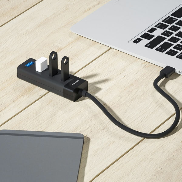 Mbeat 4 Port Usb 3.0 Hub Black Usb Cables Hubs & Adapters