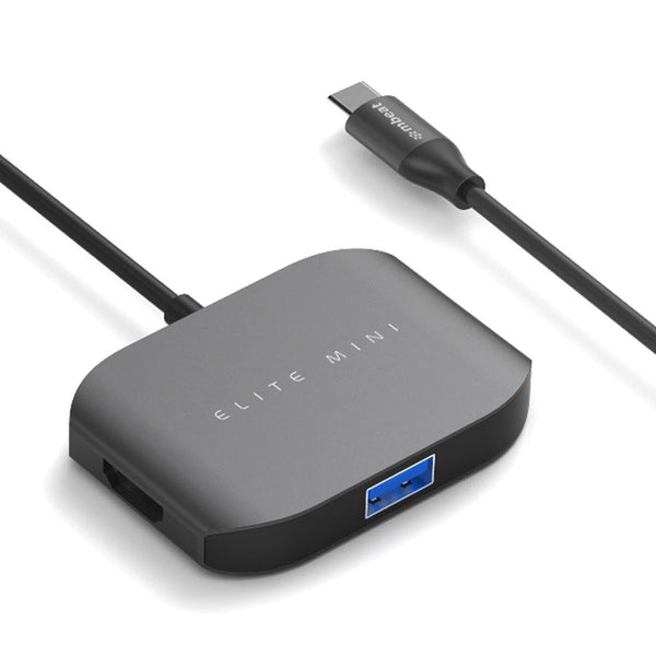 Usb C Multi Port Adapter (Hdmi + 3.0 2.0) Space Grey Aluminium Design Usb Cables Hubs & Adapters