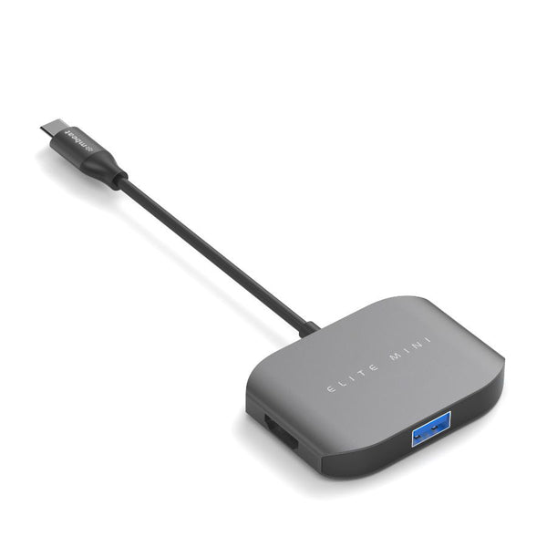 Usb C Multi Port Adapter (Hdmi + 3.0 2.0) Space Grey Aluminium Design Usb Cables Hubs & Adapters