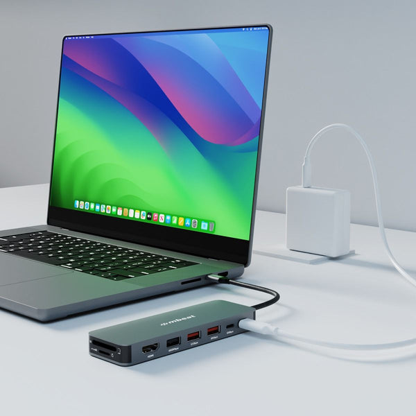 Mbeat Elite 9 In 1 Usb C Multiport Hub With Built In M.2 Nvme Ssd Enclosure Usb Cables Hubs & Adapters