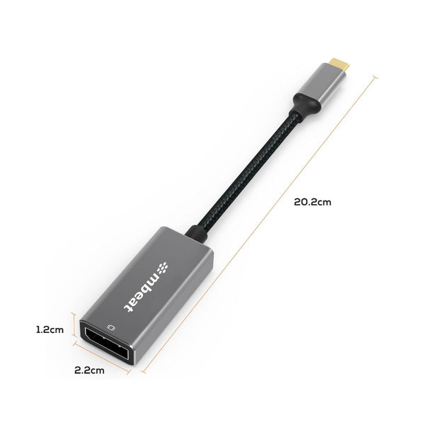 Mbeat Elite Usb C To Display Port Adapter Space Grey Other Computer Cables