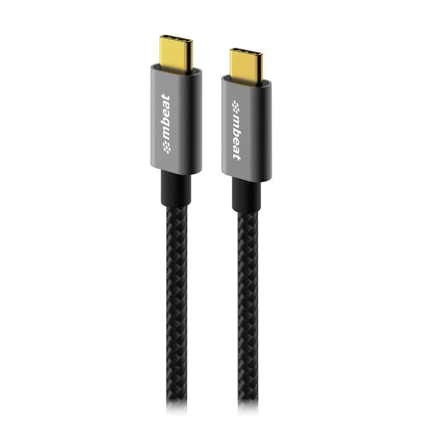 Mbeat Tough Link 1.8M Usb 3.2 Gen2 C Cable Space Grey Monitor/Av Cables & Adapters