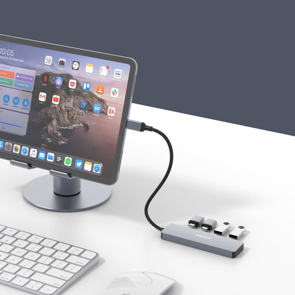 Mbeat Elite 4 Port 10Gbps Usb C Gen 2 Hub (2A+2C) Usb Cables Hubs & Adapters