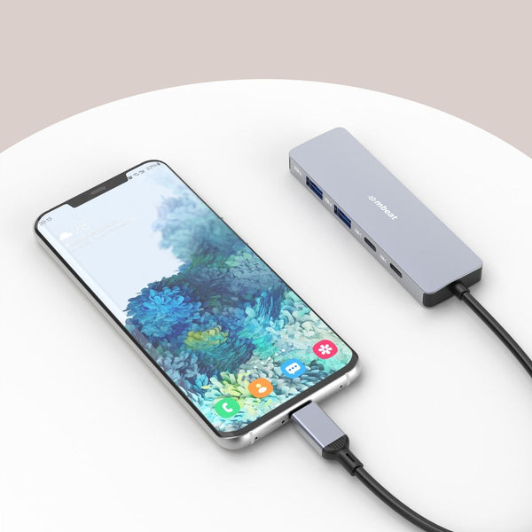 Mbeat Elite 4 Port 10Gbps Usb C Gen 2 Hub (2A+2C) Usb Cables Hubs & Adapters