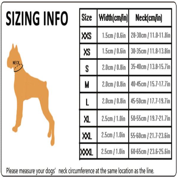 Heavy Duty Reflective Collar Grass Green 2Xs Dog Collars