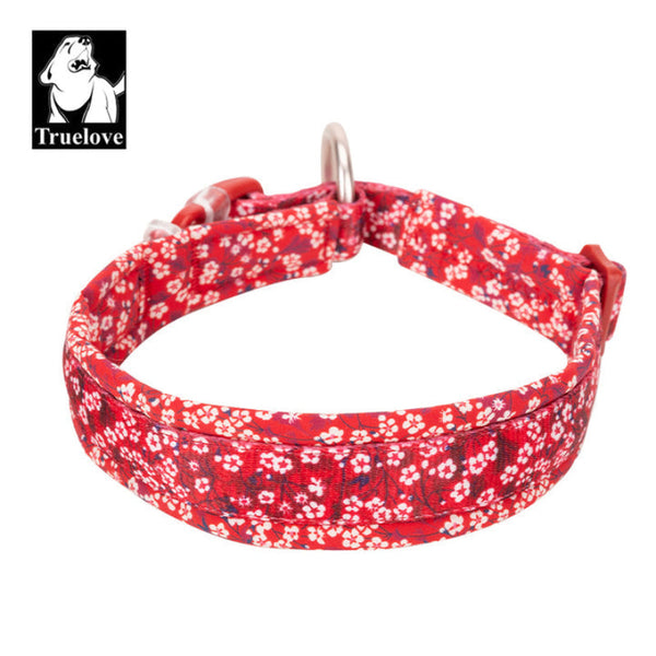 Floral Collar Poppy Red Xs Dog Collars