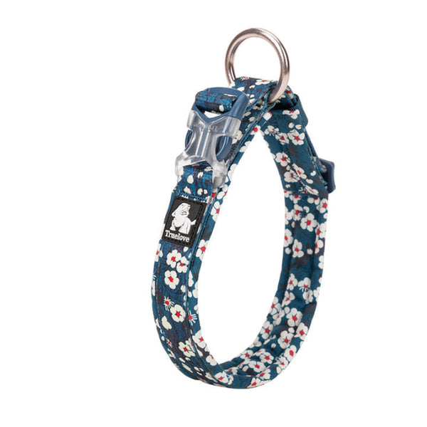 Floral Collar Saxony Blue 3Xl Dog Collars
