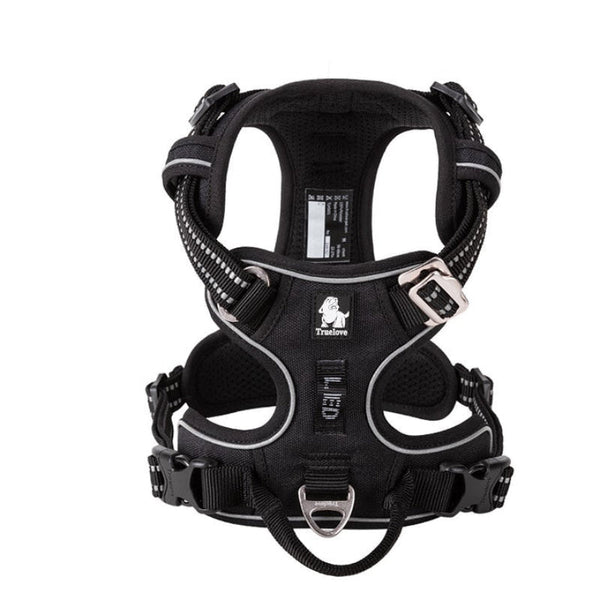 No Pull Harness Black L Harnesses