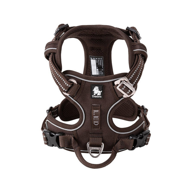 No Pull Harness Brown M Harnesses