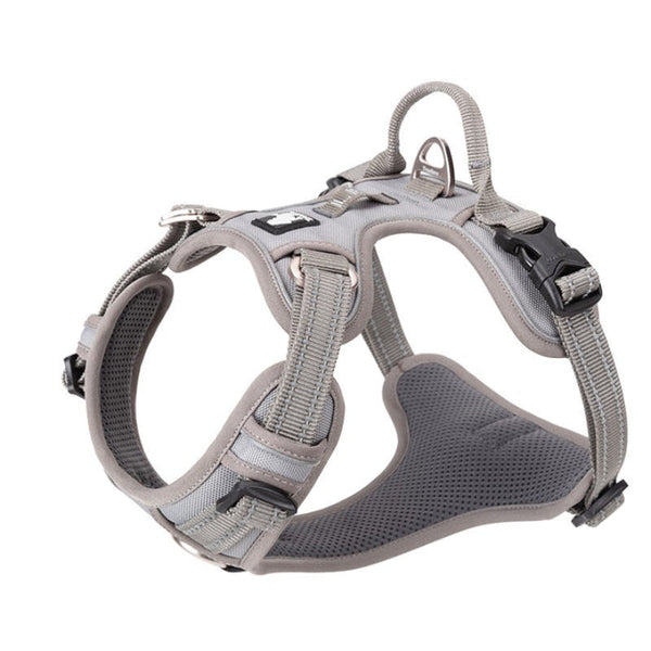 No Pull Harness Grey L Harnesses