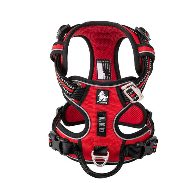 No Pull Harness Red L Harnesses