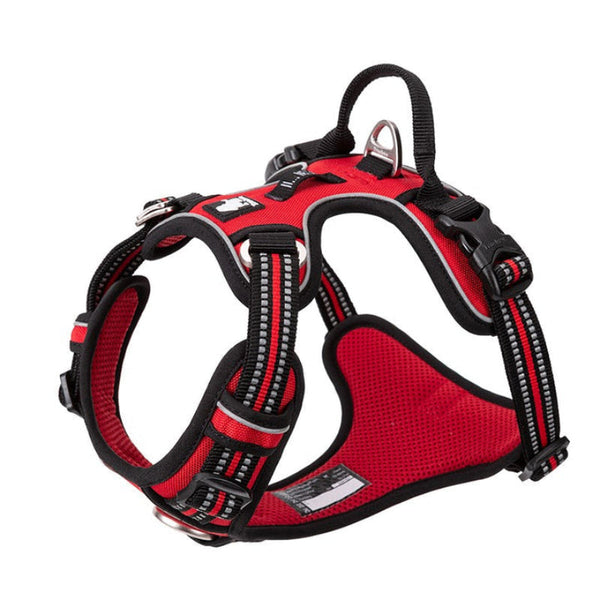 No Pull Harness Red L Harnesses