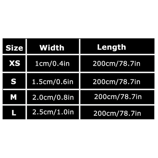 Reflective Pet Leash 2 Meters Red Small Leads & Head Collars