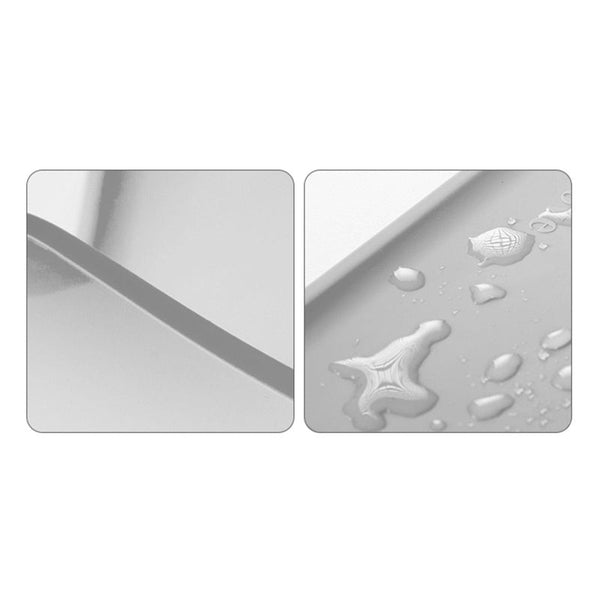 Silicone Waterproof Mat Glacier Grey Door Mats & Floor Mats
