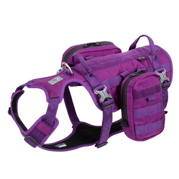 Whinhyepet Military Harness Purple L Harnesses