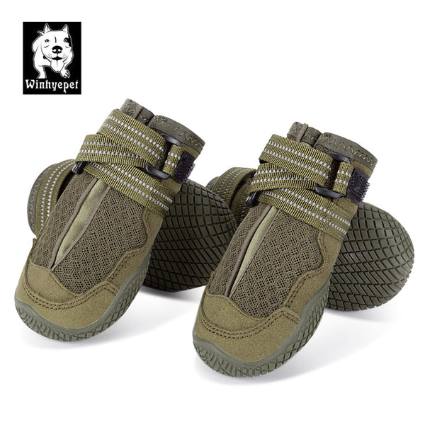 Whinhyepet Shoes Army Green Size 4 Dog Clothing & Shoes