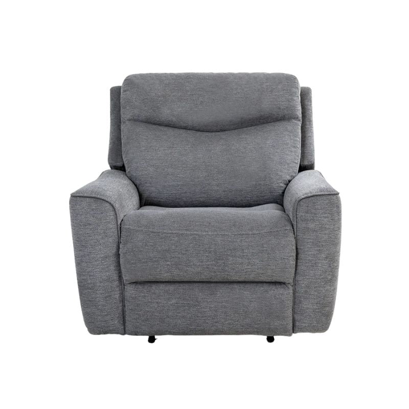Fabric Motion Recliner Chair In Cosmic Steel For Living Room Furniture Office Chairs