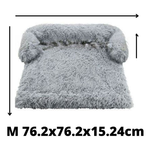 Calming Furniture Protector For Your Pets Couch Sofa Car & Floor Medium Grey Slipcovers