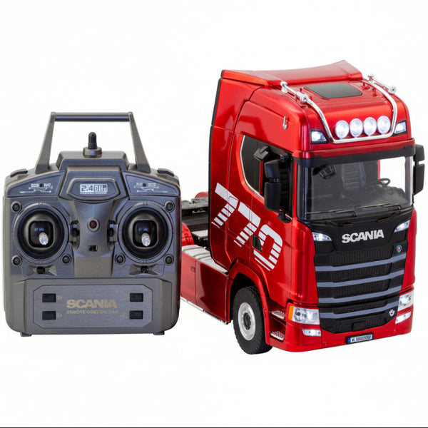 Scania Licensed Remote Control Trailer Head Truck With Lights Sounds & Steering Adjustment Other Rc Model Vehicles & Kits