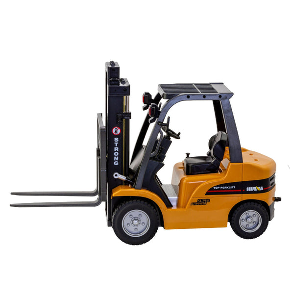 1:10 Scale 2.4G 8 Channel Metal Remote Control Forklift Construction Vehicle With Lifting Function & Sound Other Rc Model Vehicles & Kits