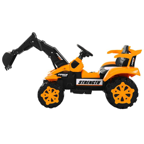 Gem Toys Children's Electronic Ride On Excavator & Dump Truck 30Kg Capacity Kids Ride On Toys
