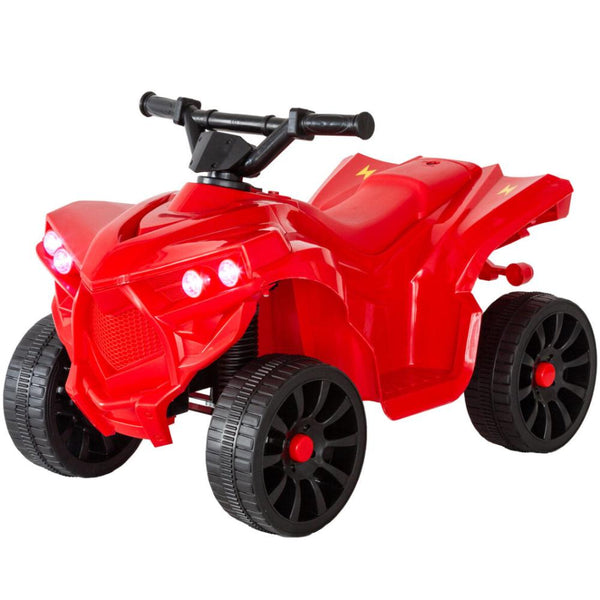 Lenoxx Rechargeable Ride On Quad Bike (Red) With Safe Braking System Kids Ride On Toys