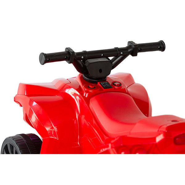 Lenoxx Rechargeable Ride On Quad Bike (Red) With Safe Braking System Kids Ride On Toys