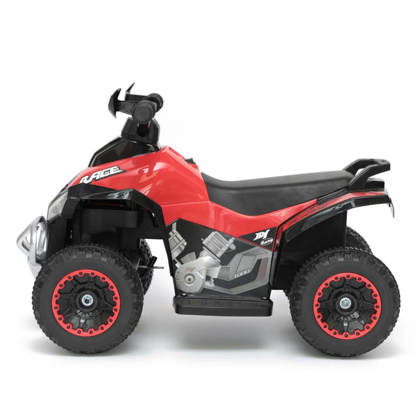 Quad Ride On Electronic 4 Wheel Atv (Red) For Children Up To 3Km/H Kids Ride On Toys