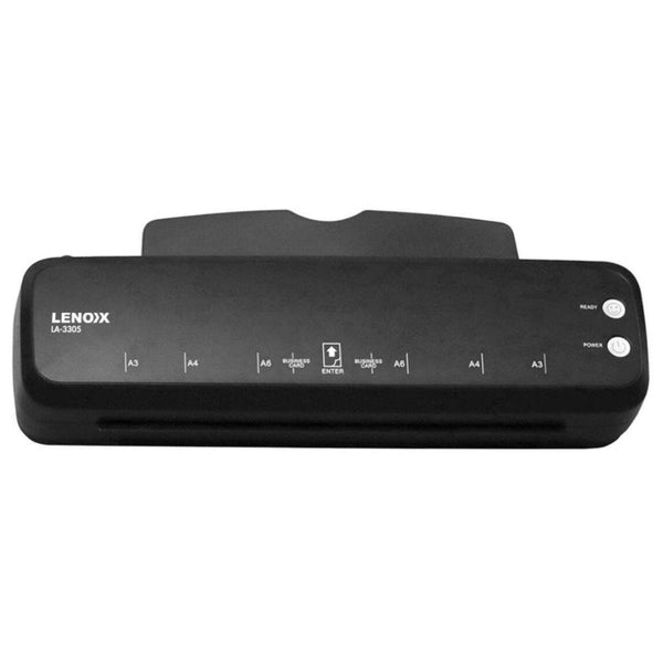 Lenoxx Hot Paper Laminator 350W For 80 100 Microns With A3 Laminating Pouches Laminators