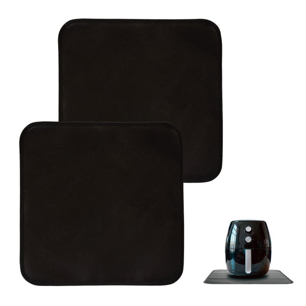 2Pk 40Cm X Non Slip Heat Resistant Air Fryer Benchtop Protector Mats Air Fryer Accessories