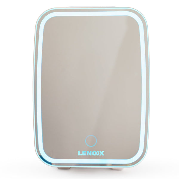 Lenoxx 4L Cosmetics White Beauty And Skincare Fridge For Health Mini Fridges