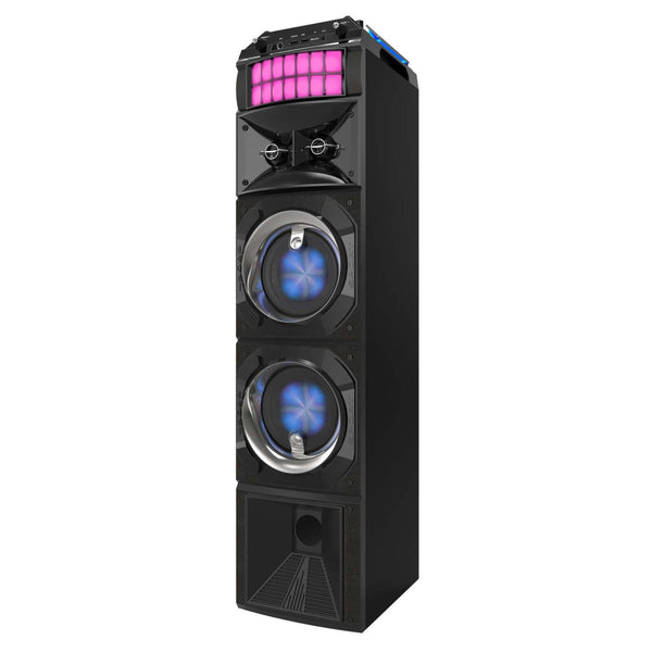 Led Stage Lights Portable Wireless Streaming Speaker With 80W Rms Audio Docks & Mini Speakers