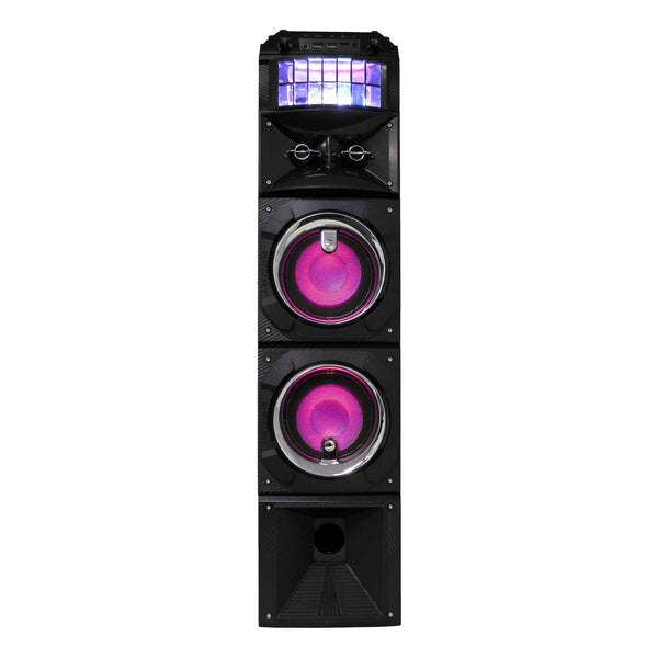 Led Stage Lights Portable Wireless Streaming Speaker With 80W Rms Audio Docks & Mini Speakers
