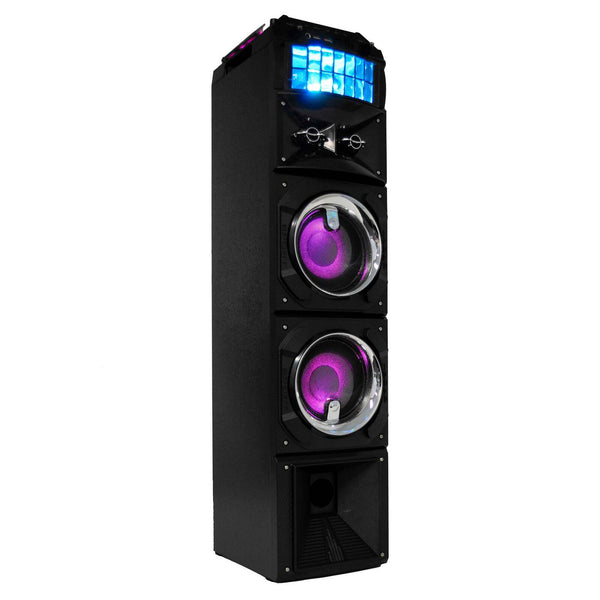 Led Stage Lights Portable Wireless Streaming Speaker With 80W Rms Audio Docks & Mini Speakers