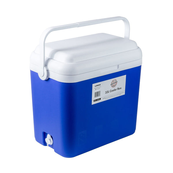 33L Cooler Box Ice Chest For Picnic Camping Fishing Ice Chests & Coolers