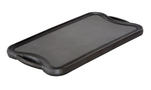 Oil Seasoned Ready To Use 50.7X25.8Cm Reversible Cast Iron Grill Black Frying & Grill Pans