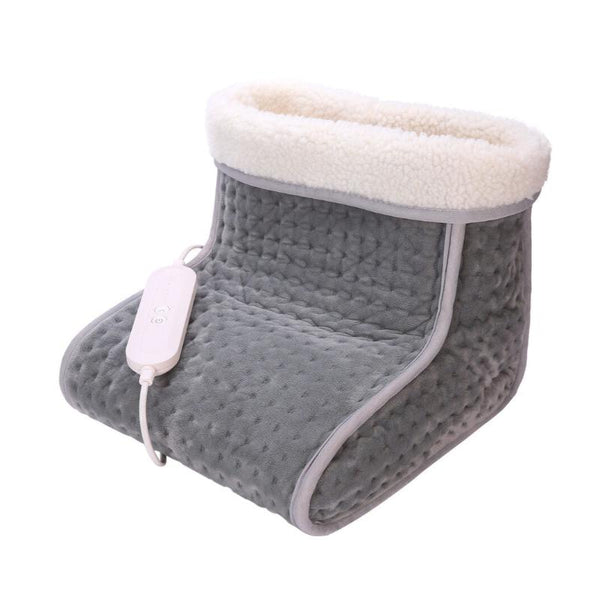 Lenoxx Plush Flannel Fleece Foot Warmer With 4 Temperature Settings Hand Warmers