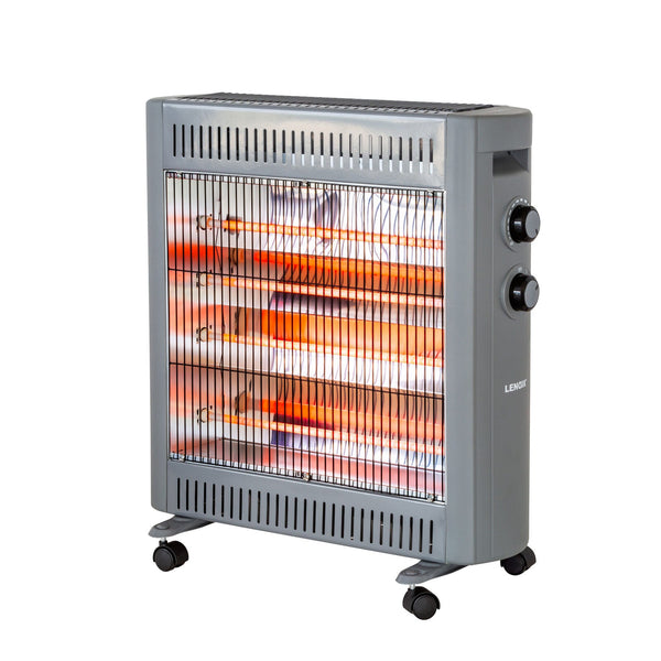 2200W Quartz Infrared Radiant Heater With Adjustable Thermostat And Power Settings Heaters