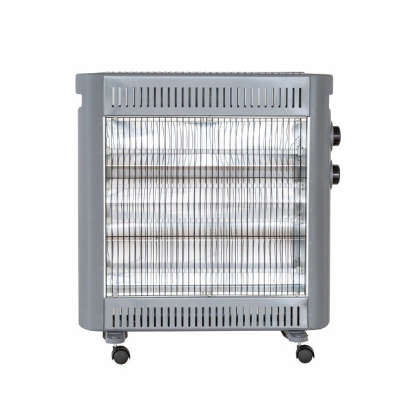 2200W Quartz Infrared Radiant Heater With Adjustable Thermostat And Power Settings Heaters