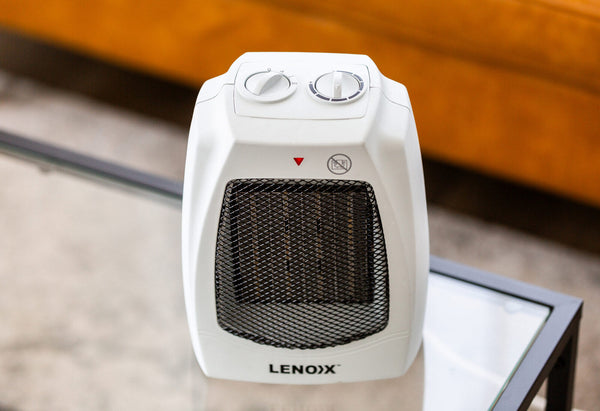 Lenoxx 1500W Ceramic Heater With Overheat Protection Water Heaters