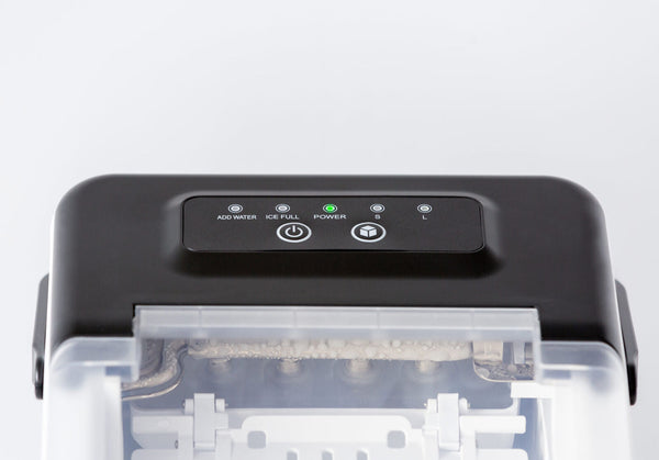 Healthy Choice Countertop Ice Maker For Home Kitchen Fast Production 12Kg Daily Capacity Countertop Ice Makers