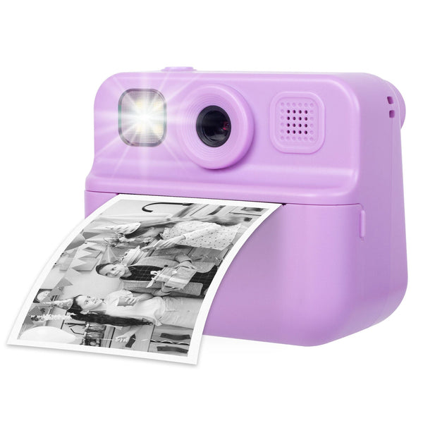 Kids 48Mp Instant Print Camera With Dual Lens And 1080P Hd Video Digital Cameras