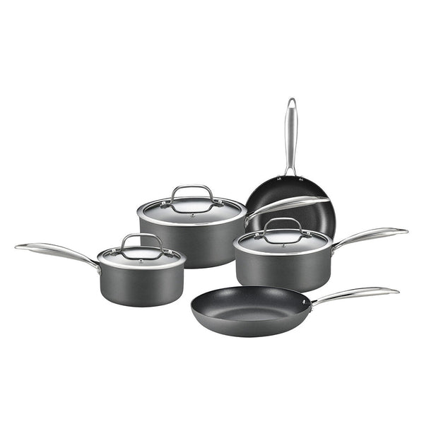 Healthy Choice 8 Piece Cookware Set With Non Stick Coating And Glass Lids Other Cookware