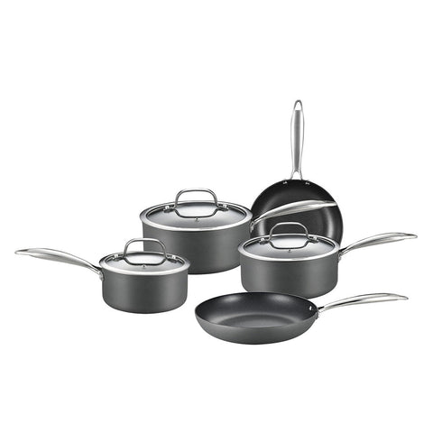 Healthy Choice 8 Piece Cookware Set With Non Stick Coating And Glass Lids Other Cookware
